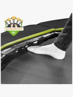 EXIT Silhouette InGround Trampolin med Sikkerhedsnet 427 cm