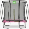 EXIT Silhouette Trampolin inkl. Sikkerhedsnet 153x214 cm, Pink