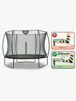 EXIT Silhouette Trampolin 244 cm, Sort