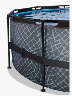 EXIT Stone Pool 427x122 cm, Grå