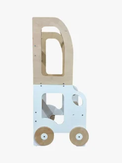 Family-scl Bil Læringstårn, Hvid/Natur