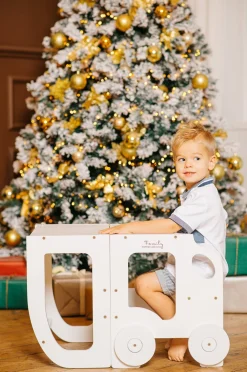 Family-scl Bil Læringstårn, Hvid