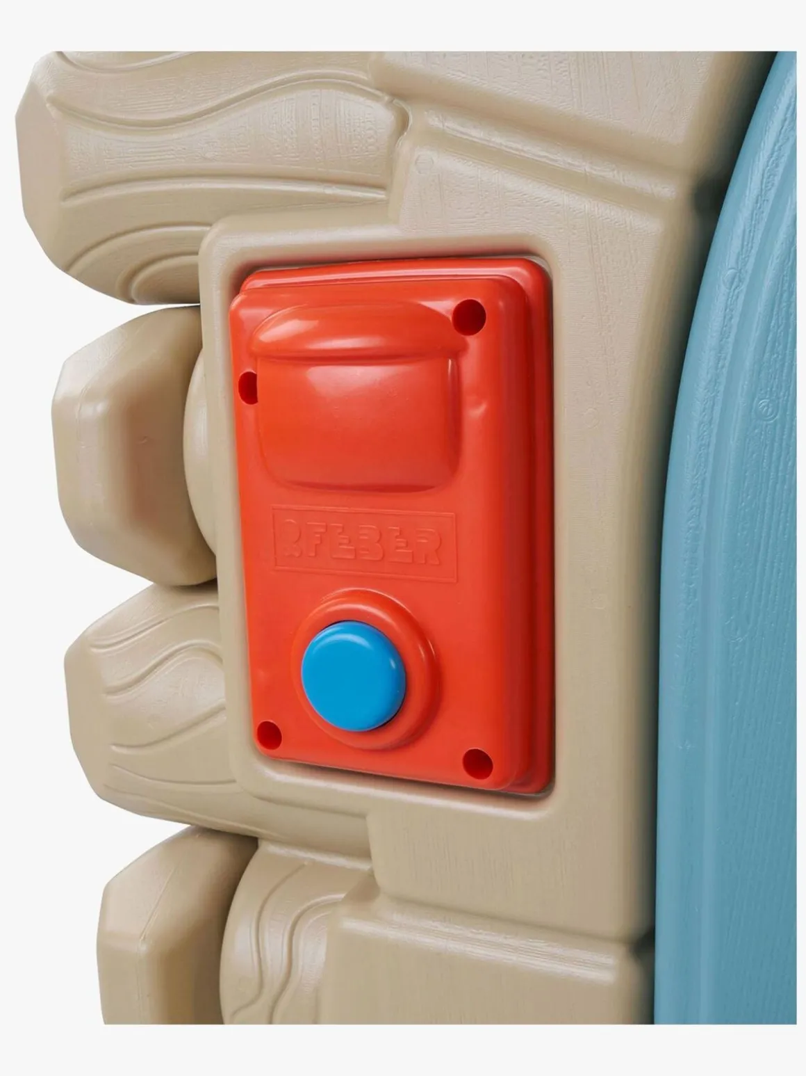 FEBER Casual Cottage Legehus med Lyd, Blå/Grå