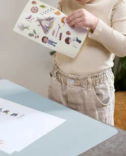 FILIBABBA Dækkeserviet, Pearl Blue