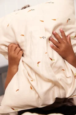 FILIBABBA  GOTS-certificeret Sengesæt 100 x 70 Tremmeseng, Carrot Thief