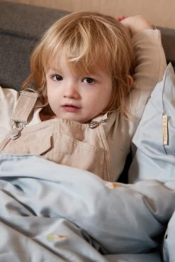 FILIBABBA Sengesæt 70x100 Tremmeseng, Pearl Blue