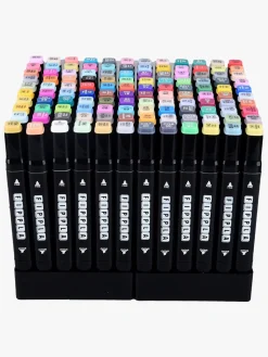 Fippla Dobbeltspids Alkoholbaserede Illustration Markers 120 Stk.