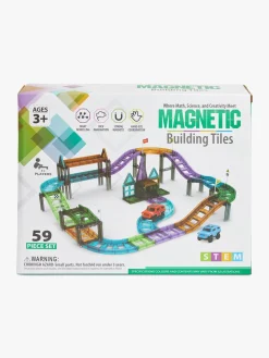 Fippla Racerbane Magnetiske Byggeklodser 59 Dele