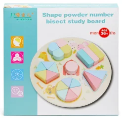 Fippla Træpuslespil Former 21 Brikker