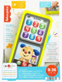 Fisher-Price Laugh & Learn 2-in-1 Slide to Learn Smartphone