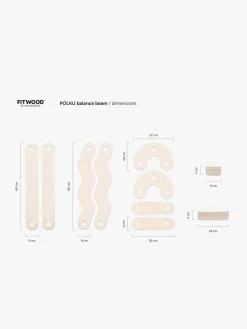 FitWood POLKU Balancebane L, Sage