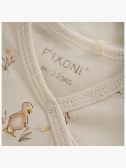 Fixoni Præmatur Pyjamasser 2-pak Str. 38, Brun