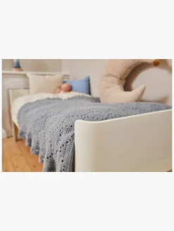 Flexa Juniorseng Afrundet Sengegavl, Cremehvid