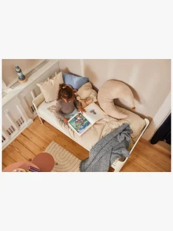 Flexa Juniorseng Afrundet Sengegavl, Cremehvid