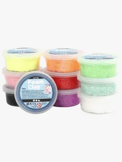 Foam Clay Blandede Farver Glitter