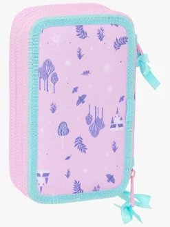 Frozen Cool Days Tredelt Penalhus, Lyserød/Turkis