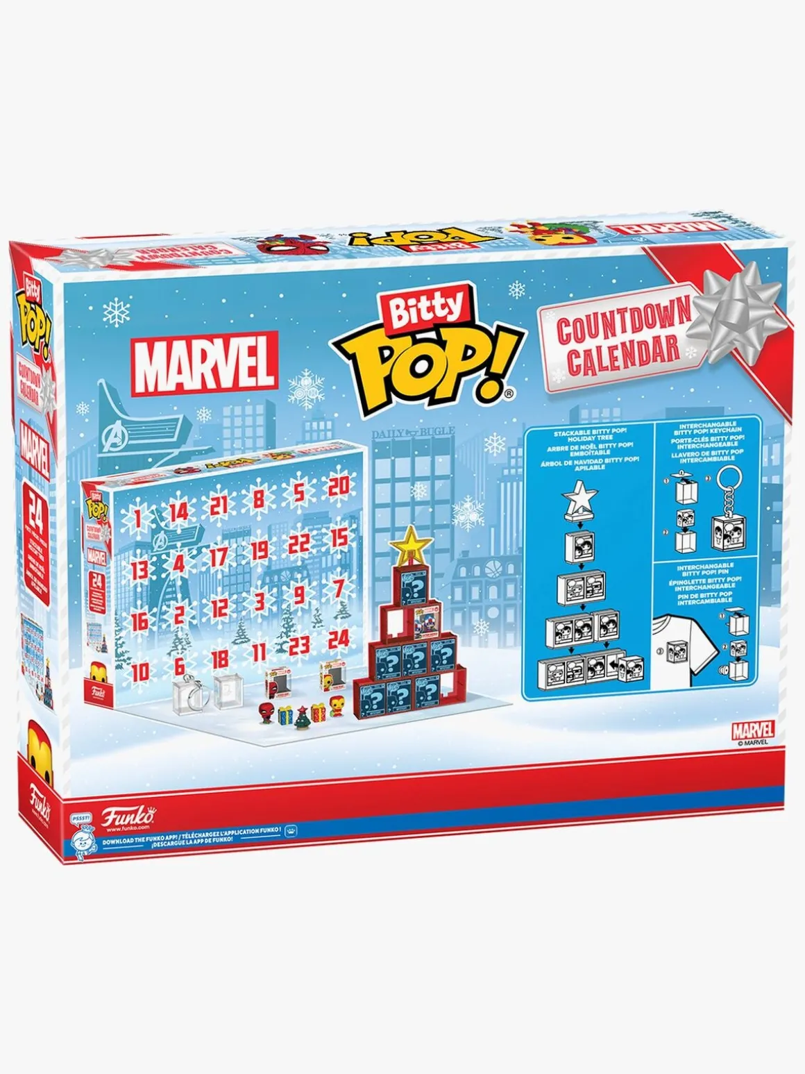 Funko Bitty Julekalender 2025 Marvel Comics