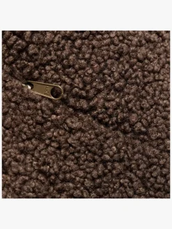 Furini Nila Puf Bouclé, Mørkebrun