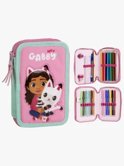 Gabby's Dollhouse Dobbelt Penalhus, Pink