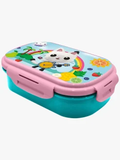 Gabby's Dollhouse Madkasse med Bestik, Blå/Pink