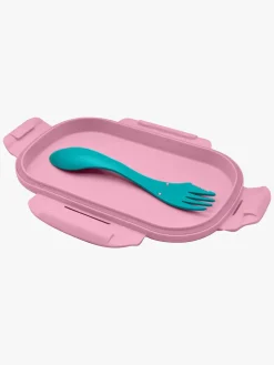 Gabby's Dollhouse Madkasse med Bestik, Blå/Pink