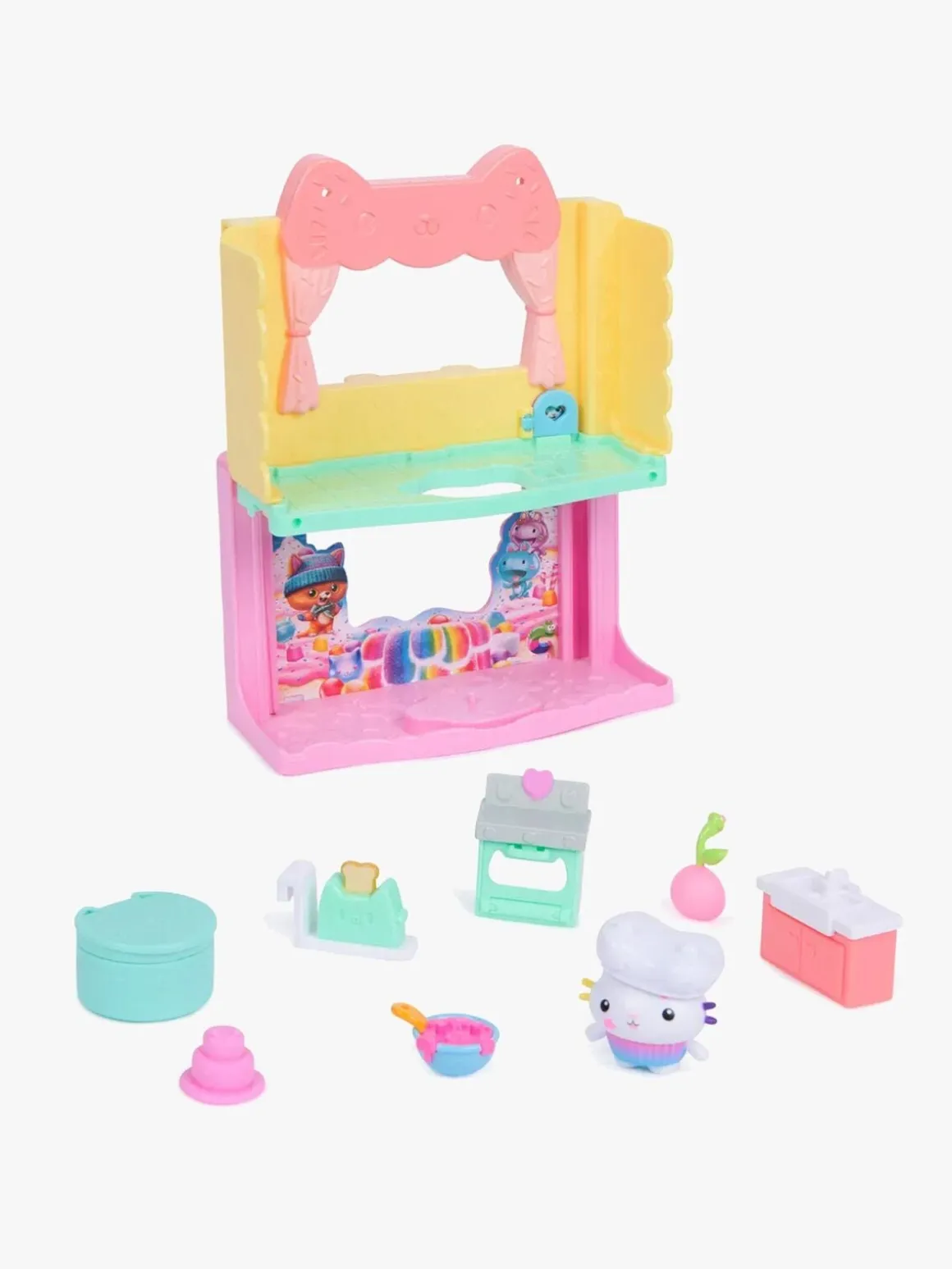 Gabby's Dollhouse Portal Room Legesæt Køkken