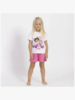 Gabby's Dollhouse Pyjamas, Hvid/Lyserød