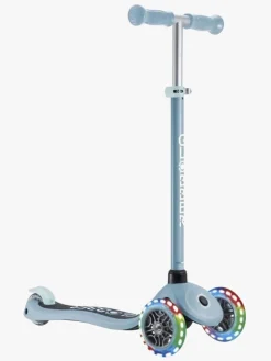 Globber Primo Sammenklappelig Lights V2 Trehjulet Løbehjul, Blågrøn