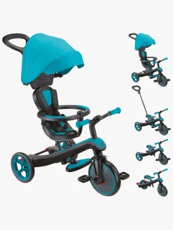 Globber Trehjulet Cykel Explorer 4-in-1, Blågrøn