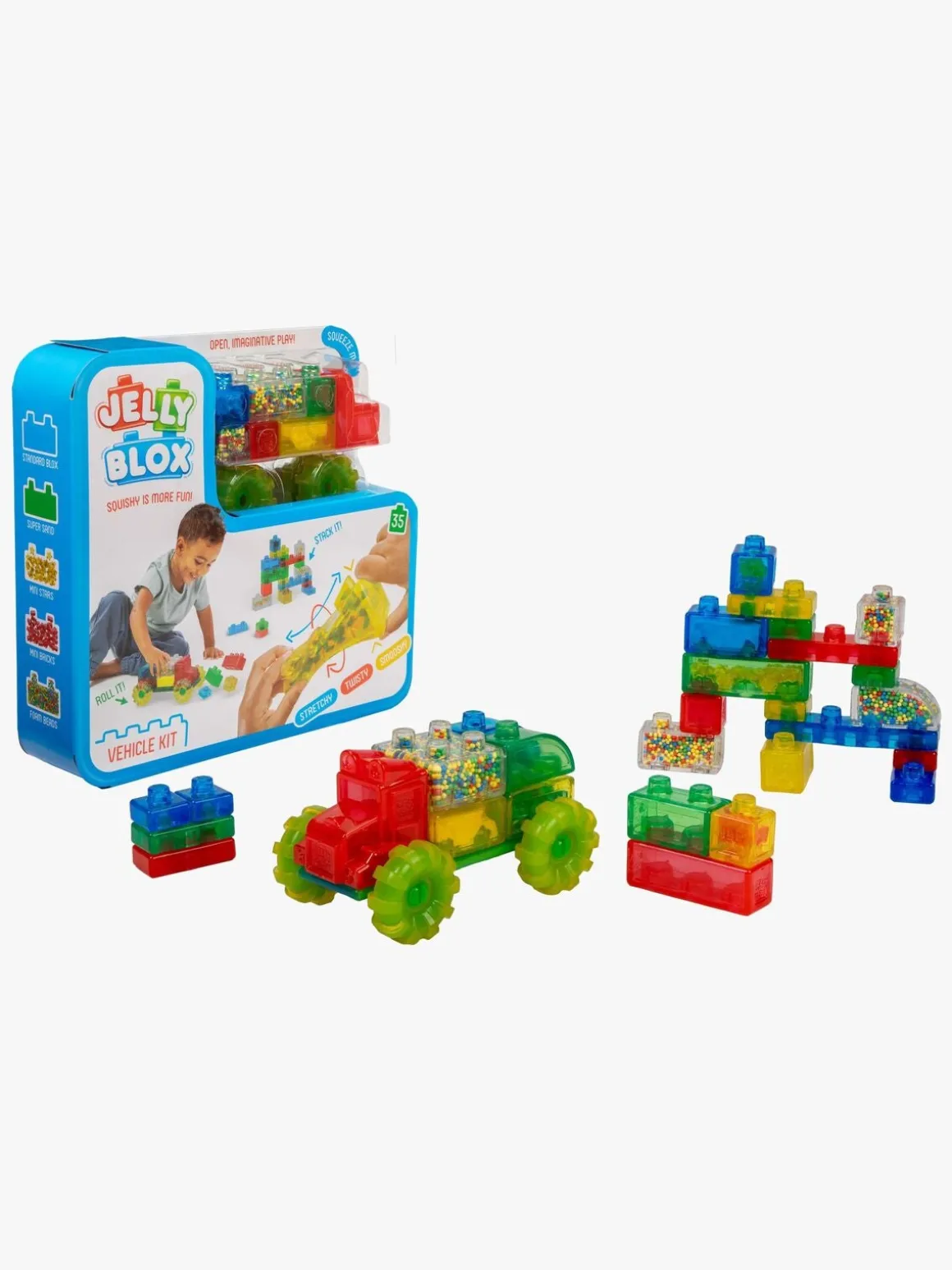 Goliath Jelly Blox Truck Kit Byggeklodser 35 Dele