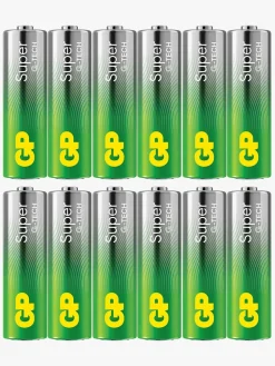 GP Super Alkaline G-TECH AA/LR6 Batterier 12-Pak
