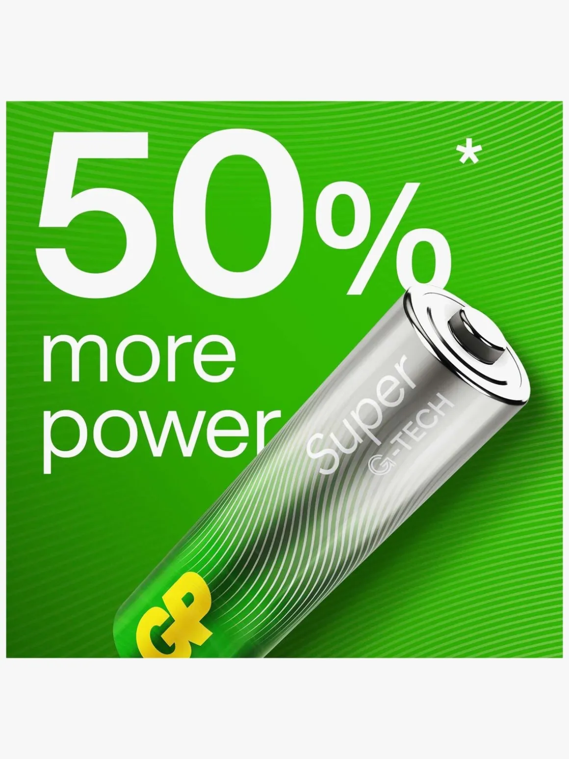 GP Super Alkaline G-TECH AA/LR6 Batterier 12-Pak