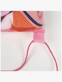 Gurli Gris Håndklæde Gymnastikpose & Kasket Sæt, Pink