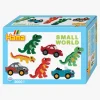 Hama Midi Perler Gaveæske Small World Dino Cars 2.000 Stk.