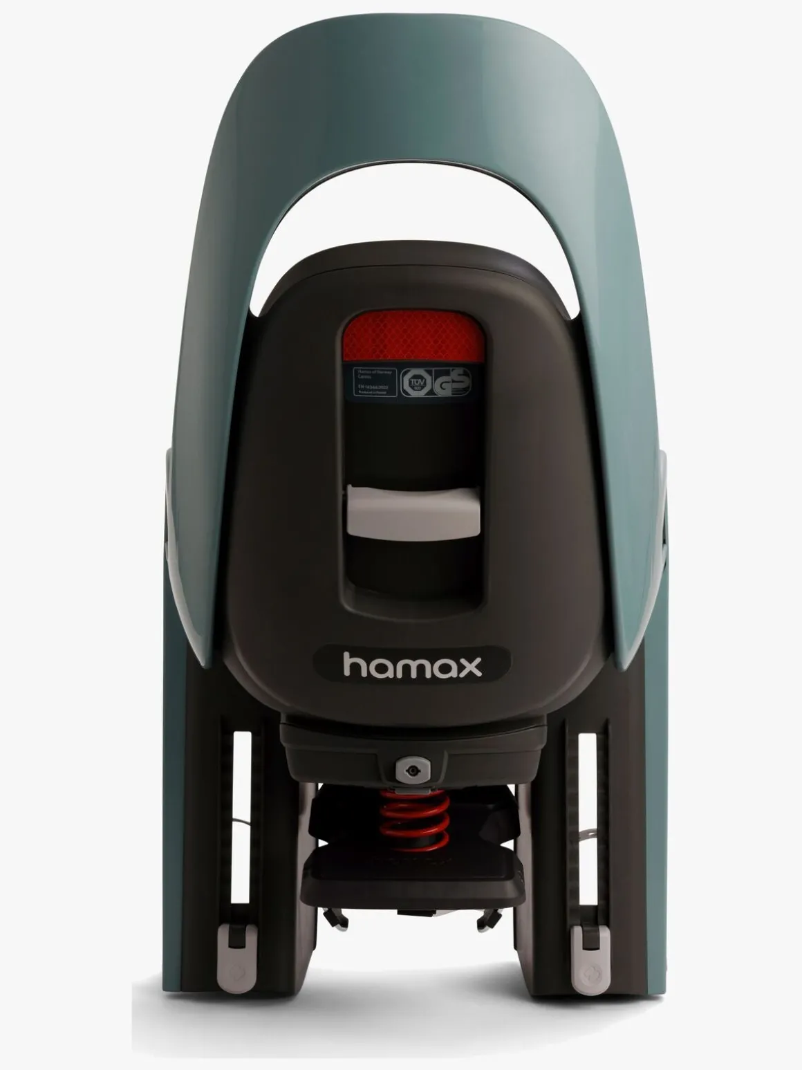 Hamax CARESS Cykelstol inkl. Adapter, Green/Black