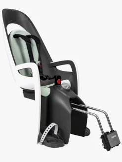 Hamax CARESS Cykelstol inkl. Låsbar Stelmontering, Grey/White/Mint