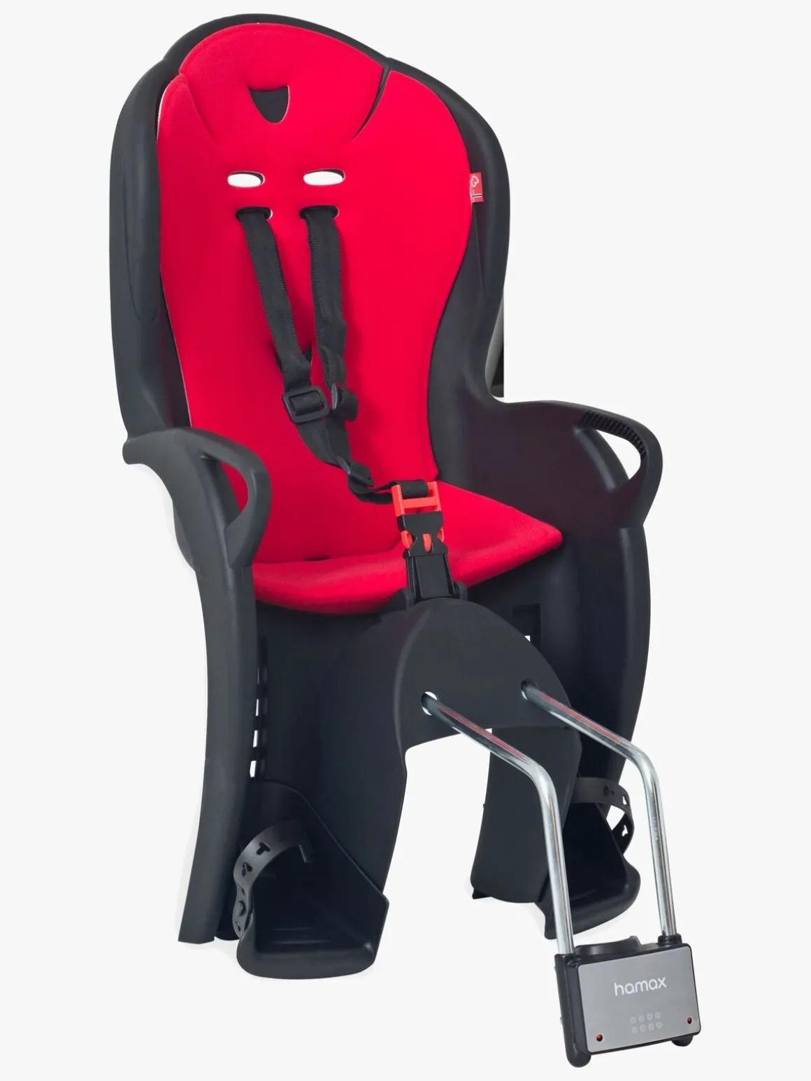 Hamax Kiss Cykelstol, Black/Red