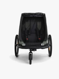 Hamax Traveller Cykelanhænger, Khaki Green/Black