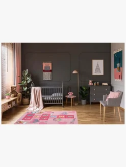 Happy Kids Gulvtæppe 120x160, Lyserødt