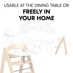 Hauck Arketa Click Højstolsbakke, White