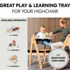 Hauck Arketa Legebakke til Højstol, White