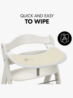 Hauck Dækkeserviet til Højstolsbakke, Pooh Dusty Beige