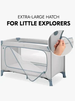 Hauck Dream N Play Plus Weekendseng, Dusty Blue