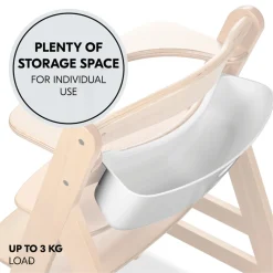 Hauck Opbevaringskasse til Højstol, Pooh White