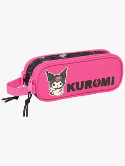 Hello Kitty Kuromi Dobbelt Penalhus, Lyserød/sort