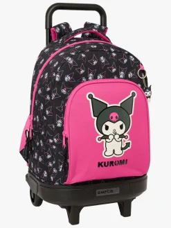 Hello Kitty Kuromi  Kompakt Koffert 33L, Lyserød/sort