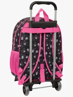 Hello Kitty Kuromi Trolley Kuffert 21L, Lyserød/sort
