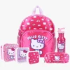 Hello Kitty Rygsæk, Penalhus, Flaske & Madkasse, Follow The Rainbow