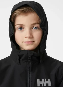 Helly Hansen JR Juell Regnjakke, Black