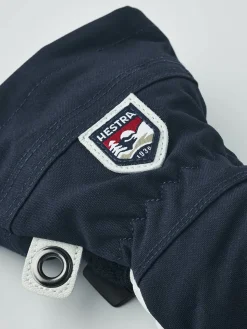 Hestra Army Leather Heli Ski Handsker, Marin